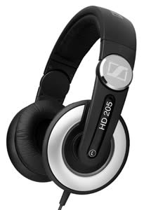  Sennheiser HD 205<br>DJ 