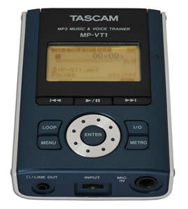 Tascam MP-VT1<br>MP3 вокальный репетитор