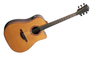 Электроакустическая гитара LAG<br>TRAMONTANE 333<br>Модель GLA T333DCE