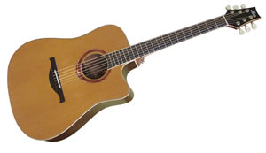 Электроакустическая гитара LAG<br>4 SEASONS AUTUMN<br>Модель GLA 4S300DCE