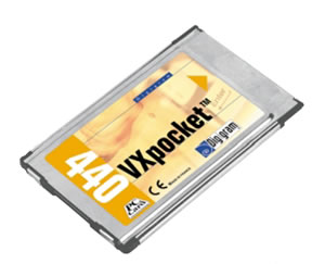 VXpocket 440<br>Звуковая карта для переносных компьютеров
