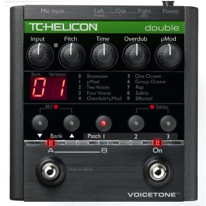 TC-HELICON VOICETONE DOUBLE<br>Педаль - вокальный процессор