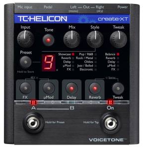 TC HELICON VOICE TONE CREATE XT<br>Голосовой процессор эффектов