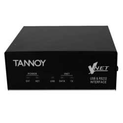 TANNOY USB RS232<br>USB      VNet  