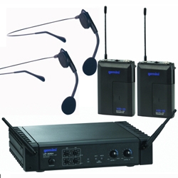 GEMINI UF-2064HL<br>Диверсивная радиосистема с гарнитурными микрофонами