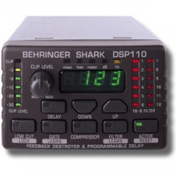 BEHRINGER SHARK DSP110<br>Многофункциональный 24-битный процессор обработки сигнала