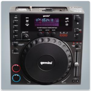 GEMINI CDJ-600<br> CD/MP3/USB   DJ