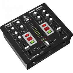 BEHRINGER VMX 100USB PRO MIXER<br>DJ микшерный пульт с USB аудиоинтерфейсом