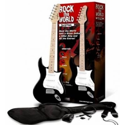 BEHRINGER ROCK THE WORLD GUITAR PACK GMA100GPKST393-BK<br> 