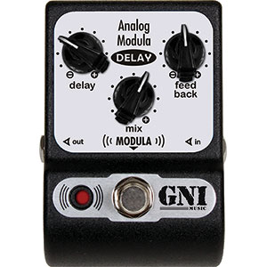 GNI PADM Analog Delay, Modula<br>Гитарный аналоговый Delay со встроенным хорусом