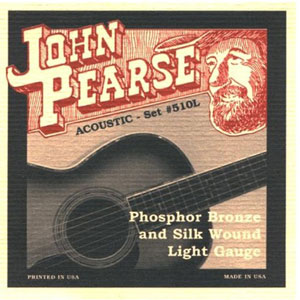 John Pearse 510L<br>Струны для акустической гитары .011 - .049