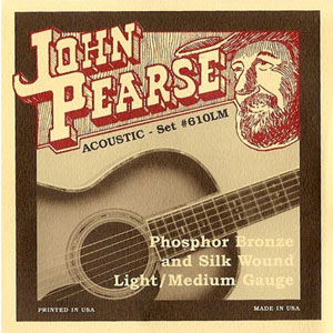 John Pearse 610LM<br>Струны для акустической гитары .012 - .053