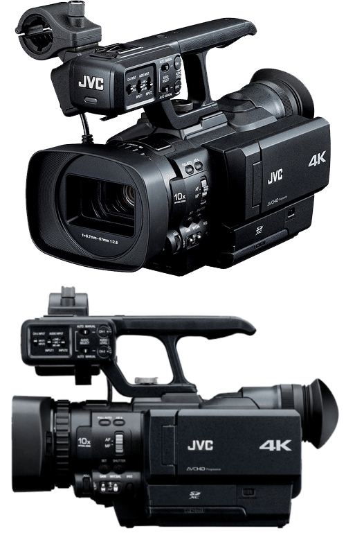 ����� 4K ������ GY-HMQ10 �� JVC. ������ � ���� ������ 4K ���������