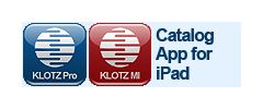 Новости компании Klotz: Выбор продукции Klotz с помощью Apple iPad стал существенно удобней