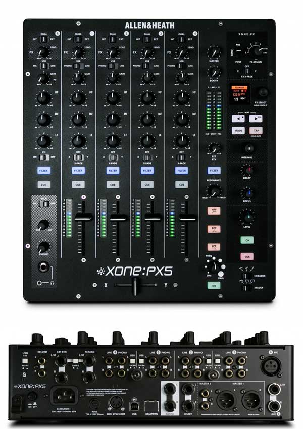 Allen & Heath   DJ  Xone:PX5