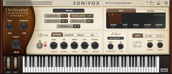    SONiVOX -    Orchestral Companion Strings   :   31 !