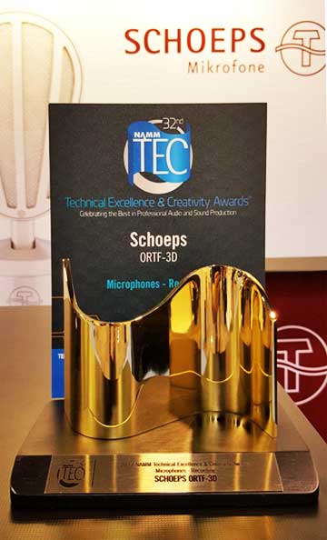Schoeps ORTF-3D  TEC Award