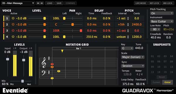 : Quadravox,  plug-in  Eventide -    29 