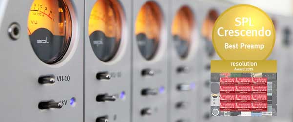 SPL Crescendo ���� ������ ����������� �������������� ���� �� ������ Resolution Magazine Award 2019