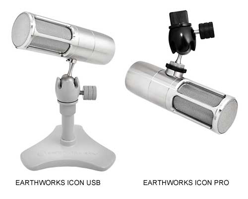 Компания EARTHWORKS (США) презентовала новую серию профессиональных микрофонов для стриминга - ICON