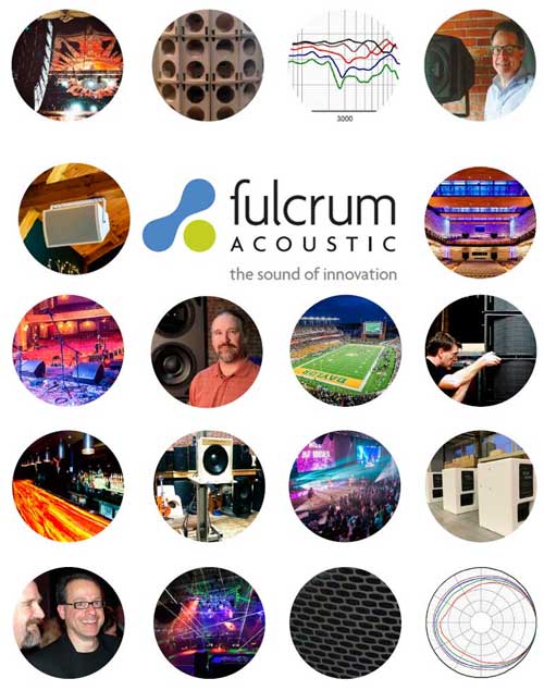 Компания Про Аудио и Световые Системы представляет новый бренд своих партнеров - Fulcrum Acoustic